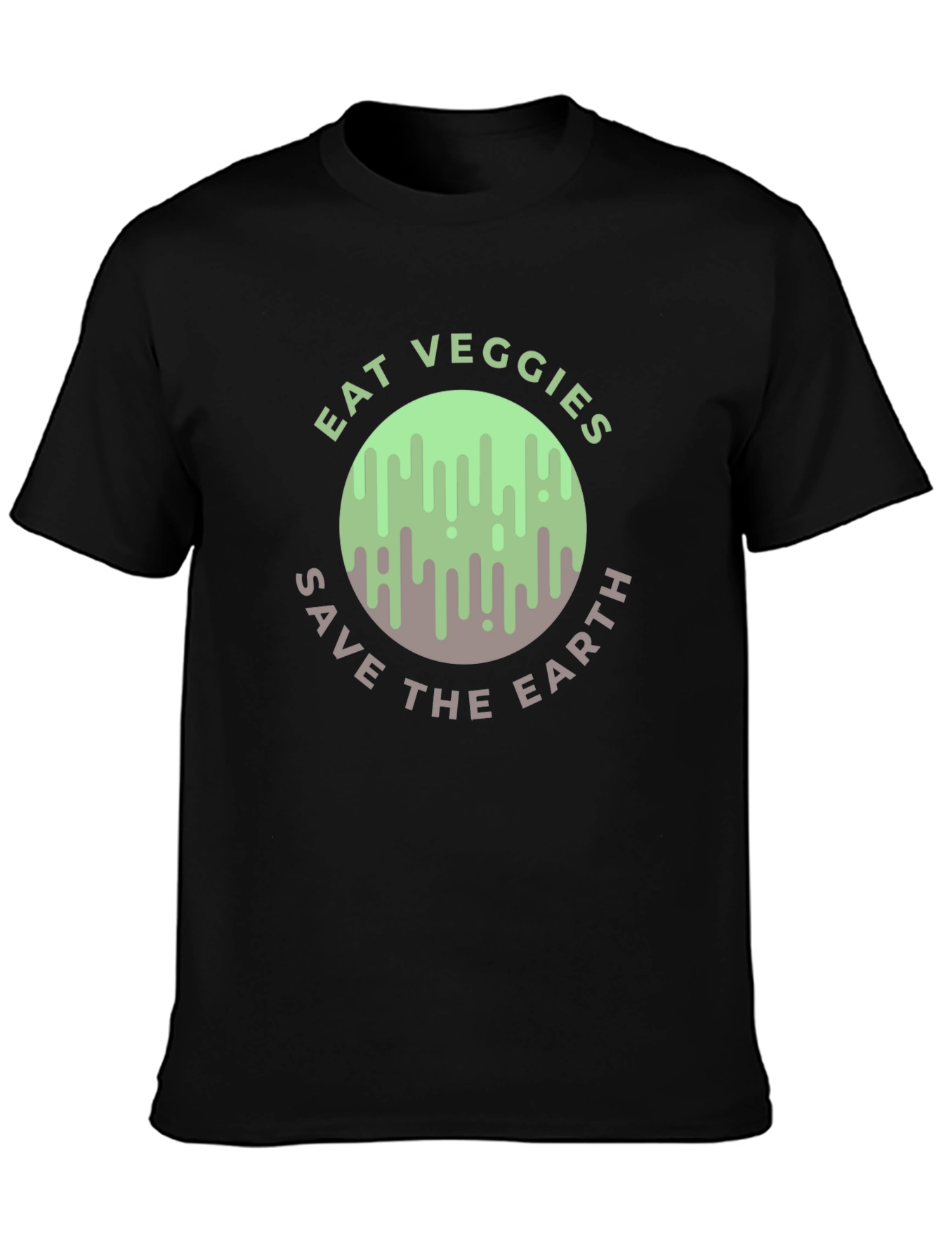 Eat Veggies Save the Earth Graphic Tee