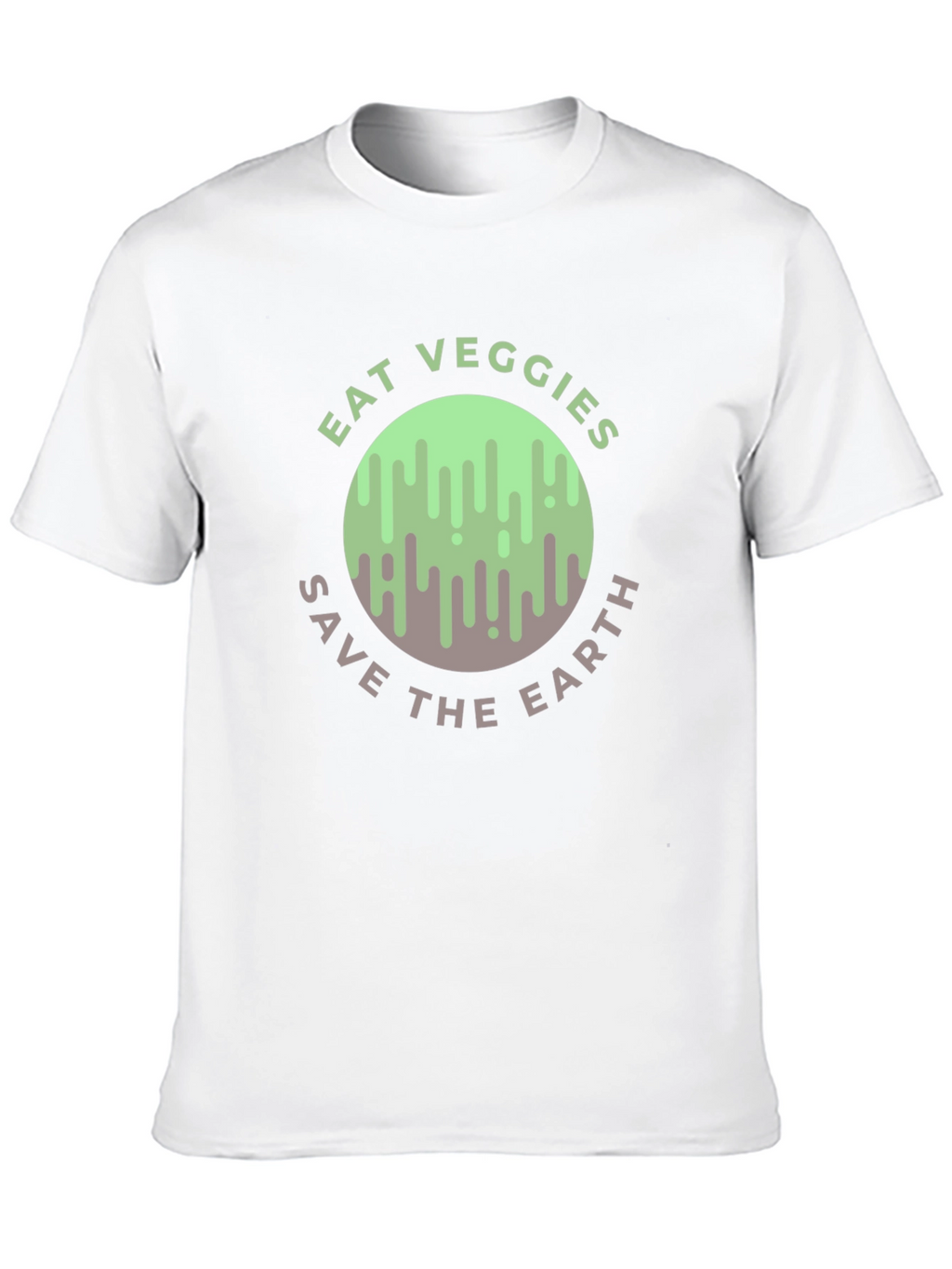 Eat Veggies Save the Earth Graphic Tee