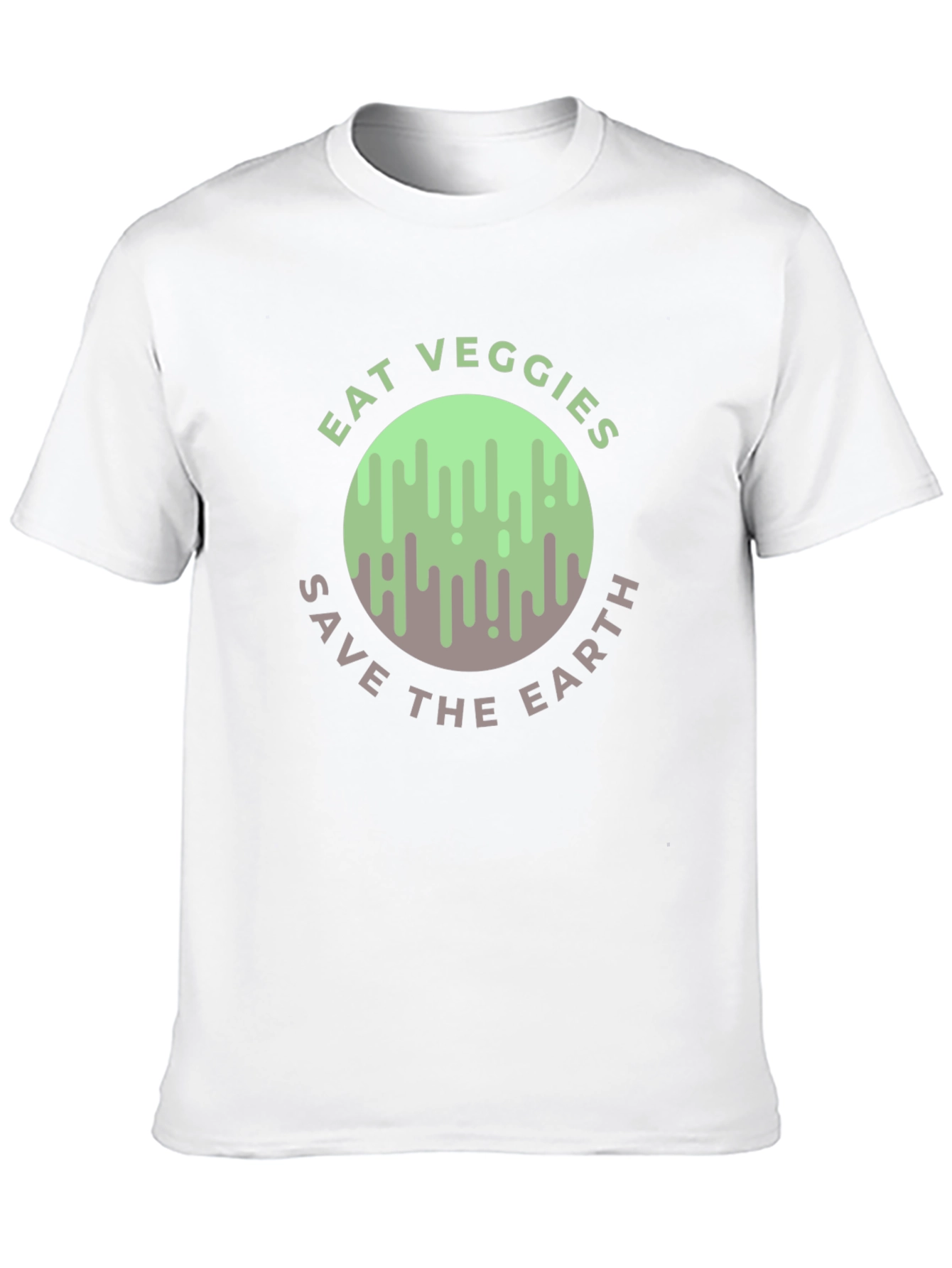 Eat Veggies Save the Earth Graphic Tee