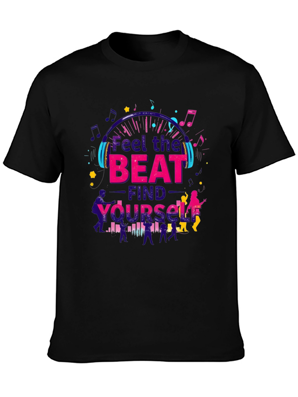 Feel the Beat T-Shirt - Music Lover Tee
