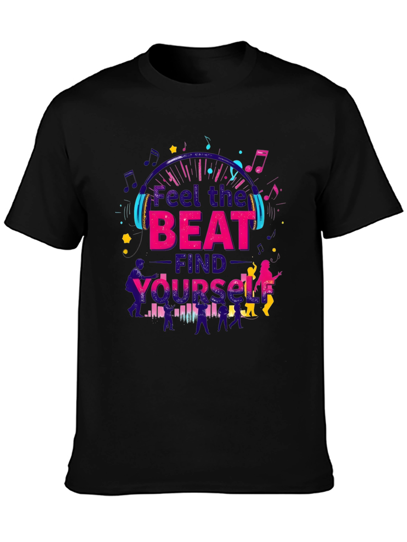 Feel the Beat T-Shirt - Music Lover Tee
