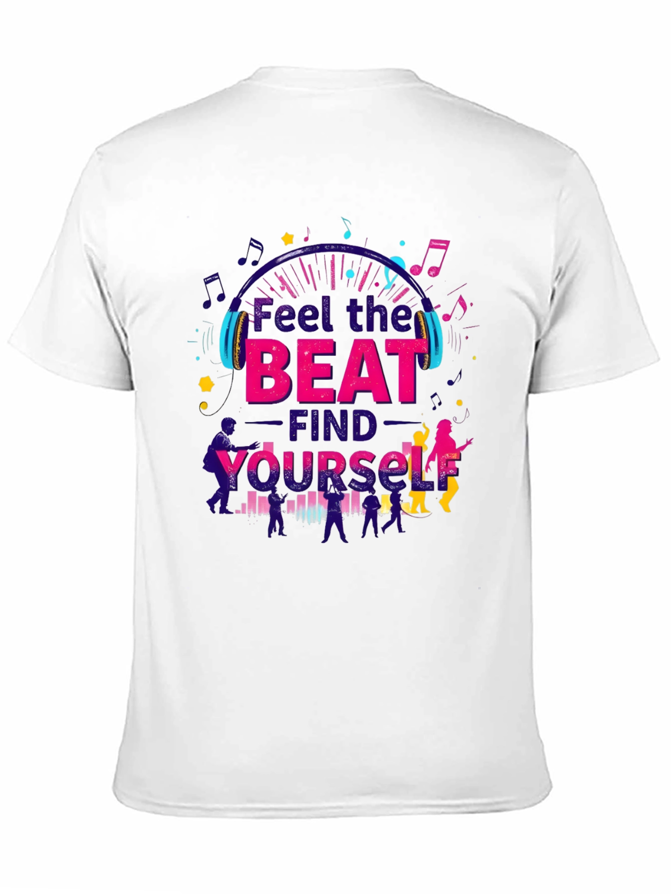Feel the Beat T-Shirt - Music Lover Tee