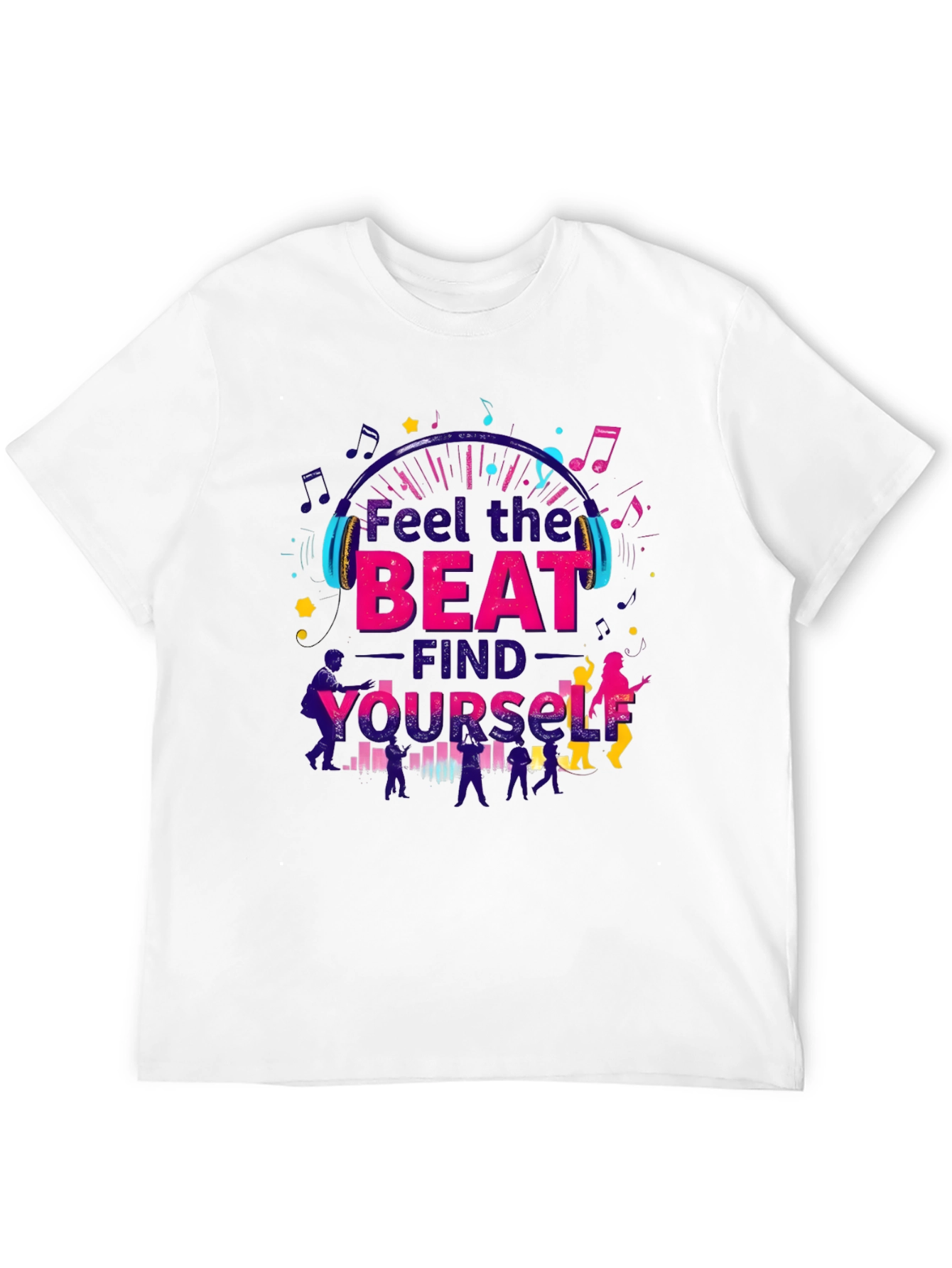 Feel the Beat T-Shirt - Music Lover Tee