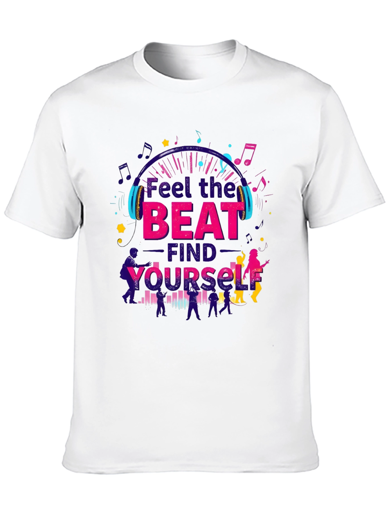 Feel the Beat T-Shirt - Music Lover Tee