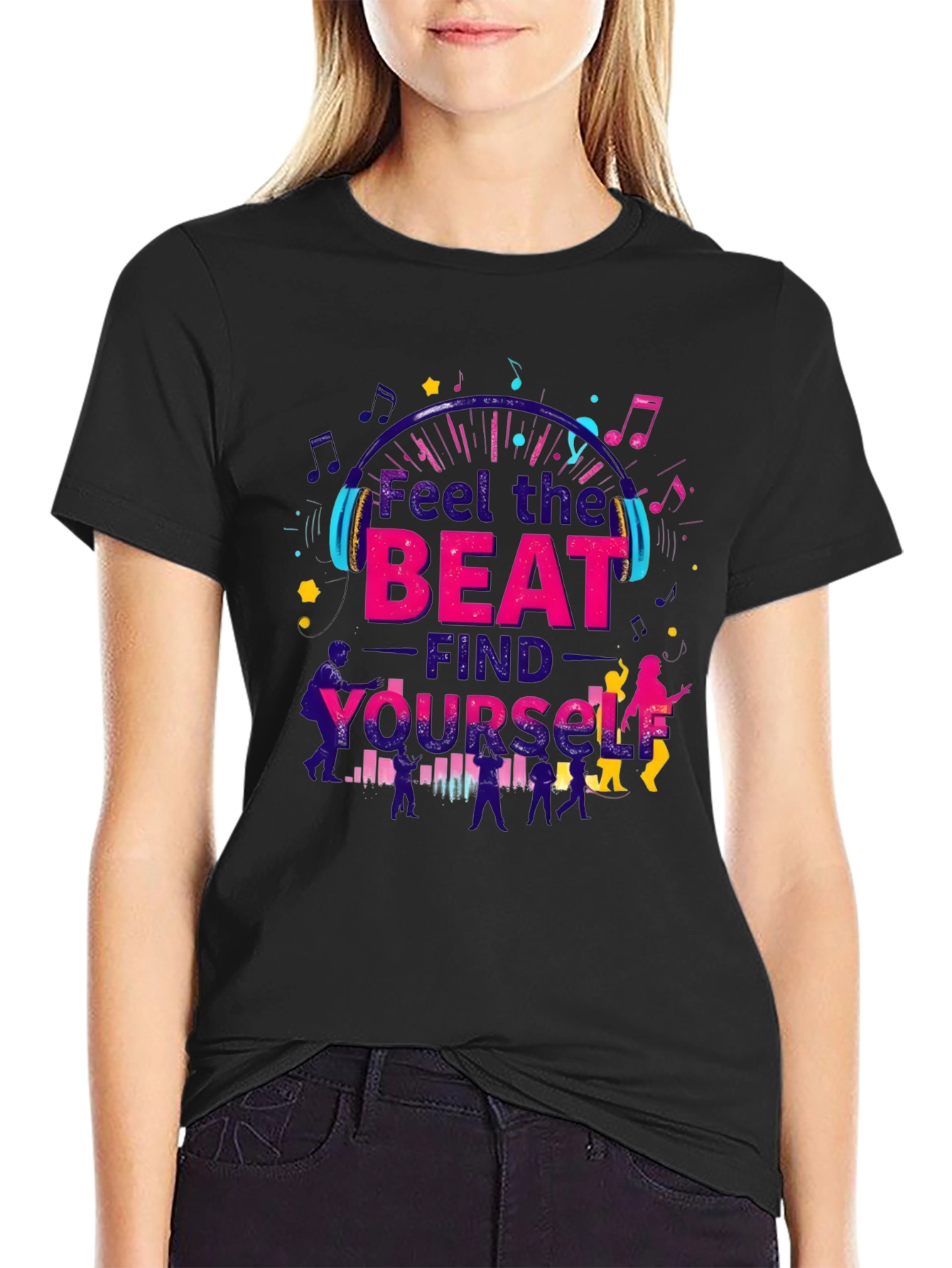 Feel the Beat T-Shirt - Music Lover Tee