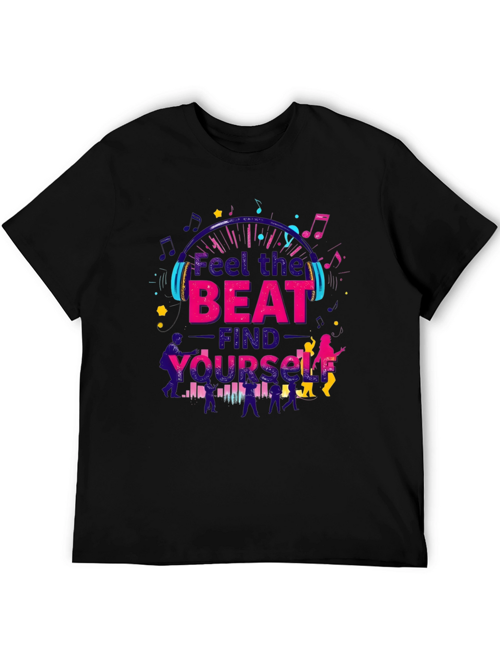 Feel the Beat T-Shirt - Music Lover Tee