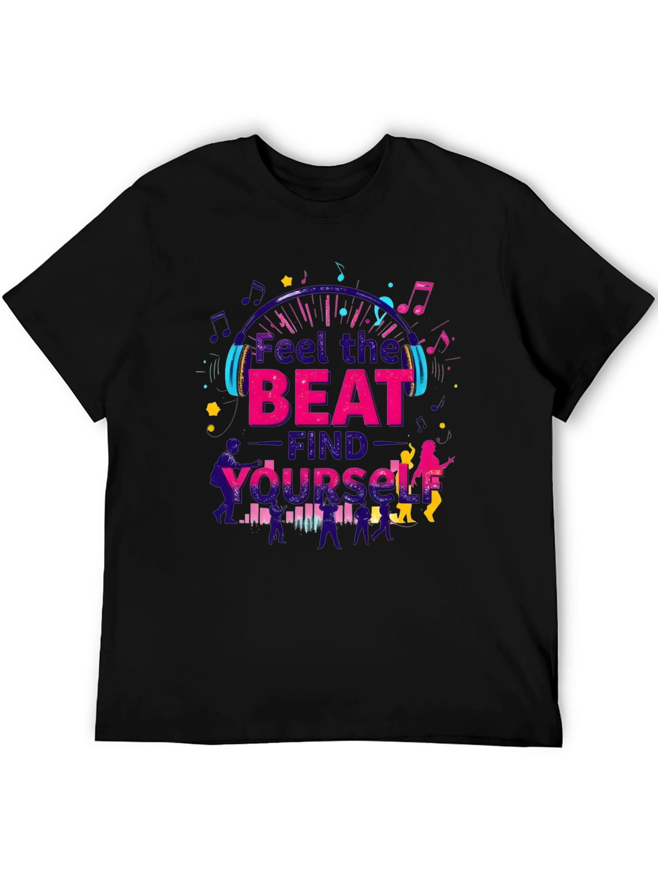Feel the Beat T-Shirt - Music Lover Tee