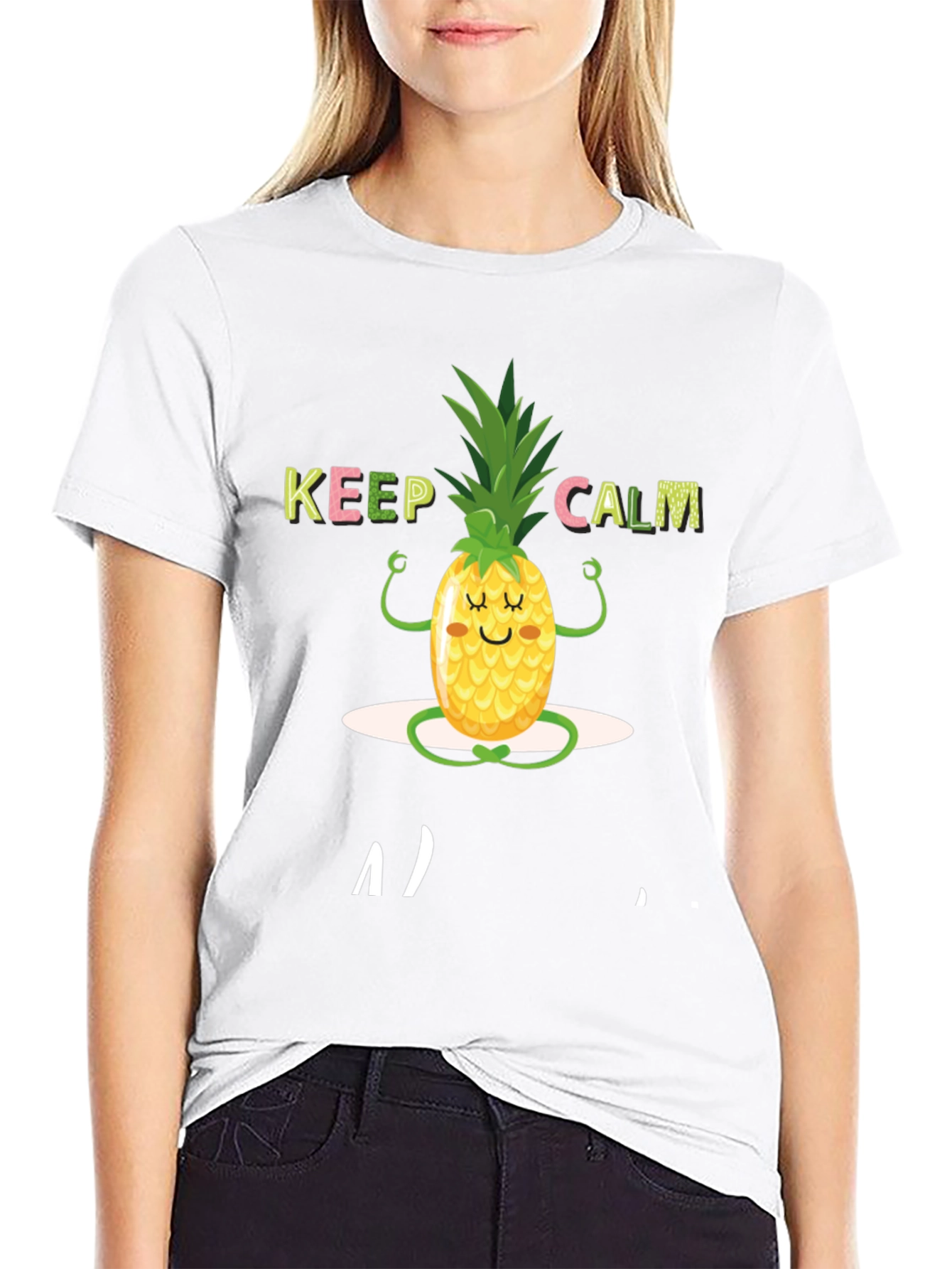 Keep Calm Pineapple T-Shirt