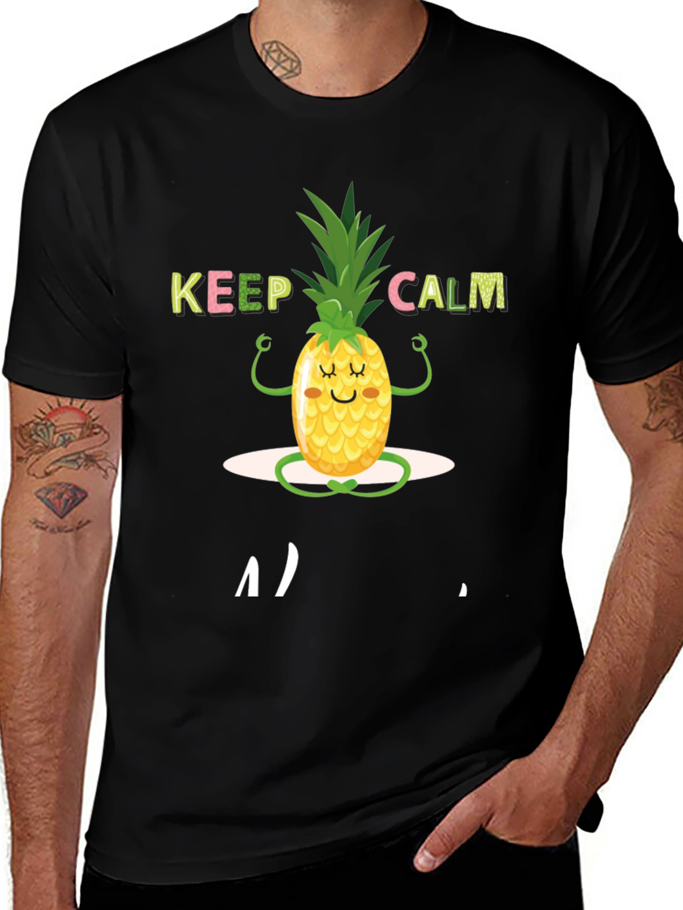 Keep Calm Pineapple T-Shirt