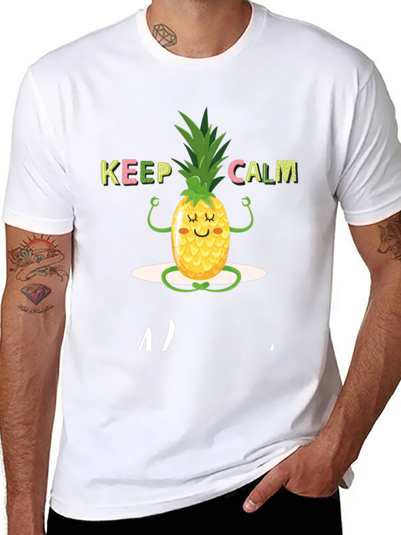 Keep Calm Pineapple T-Shirt