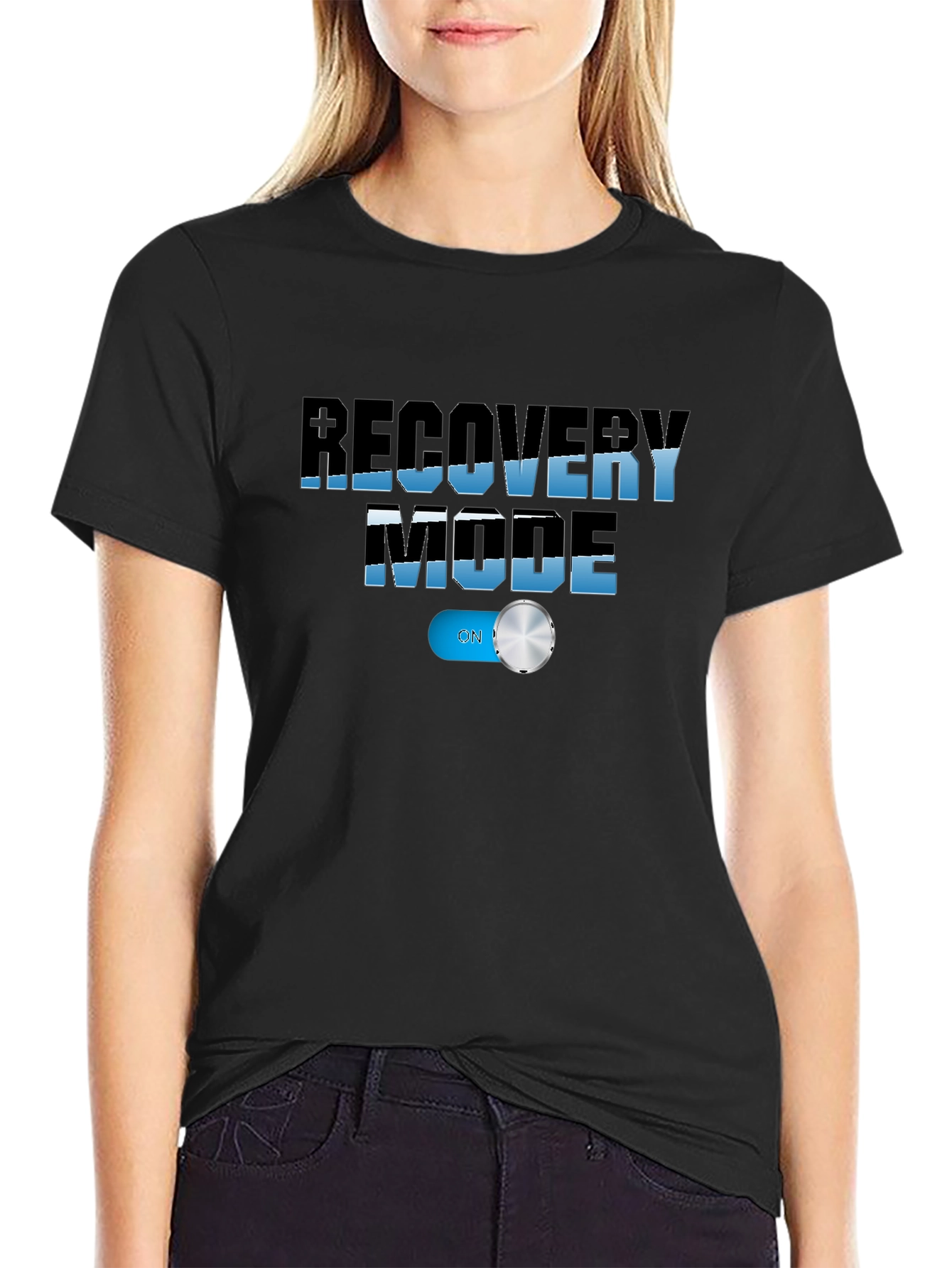 Recovery Mode Graphic Tee - Black