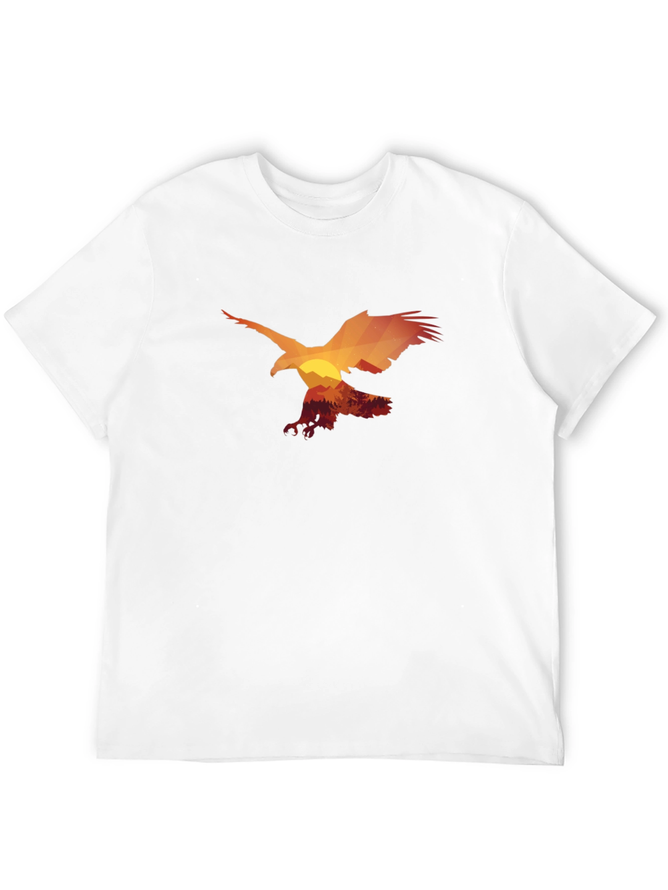 Eagle Silhouette Graphic T-Shirt