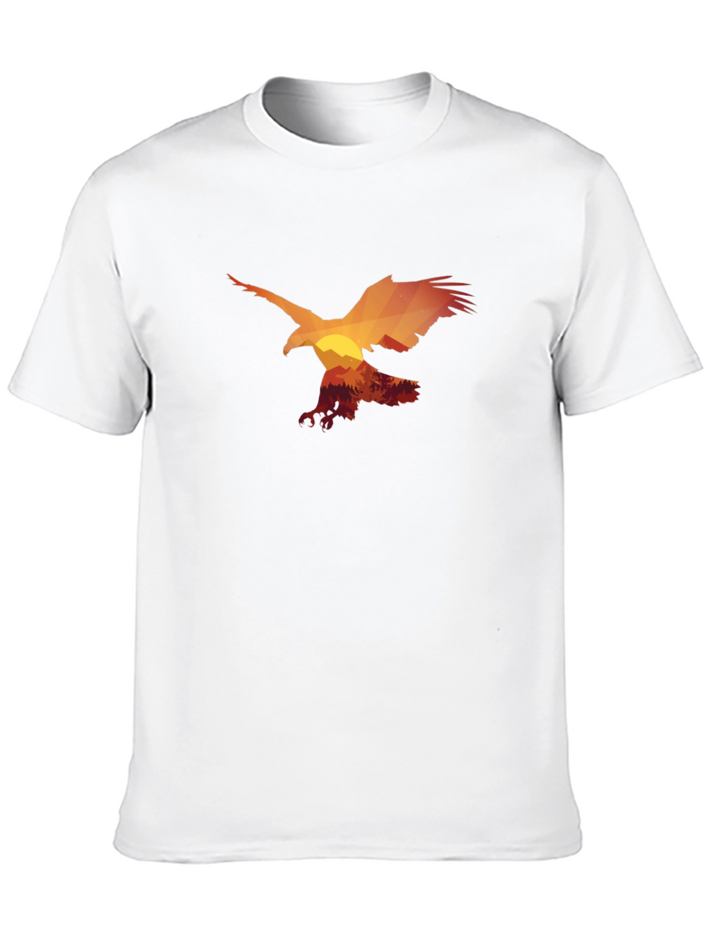 Eagle Silhouette Graphic T-Shirt