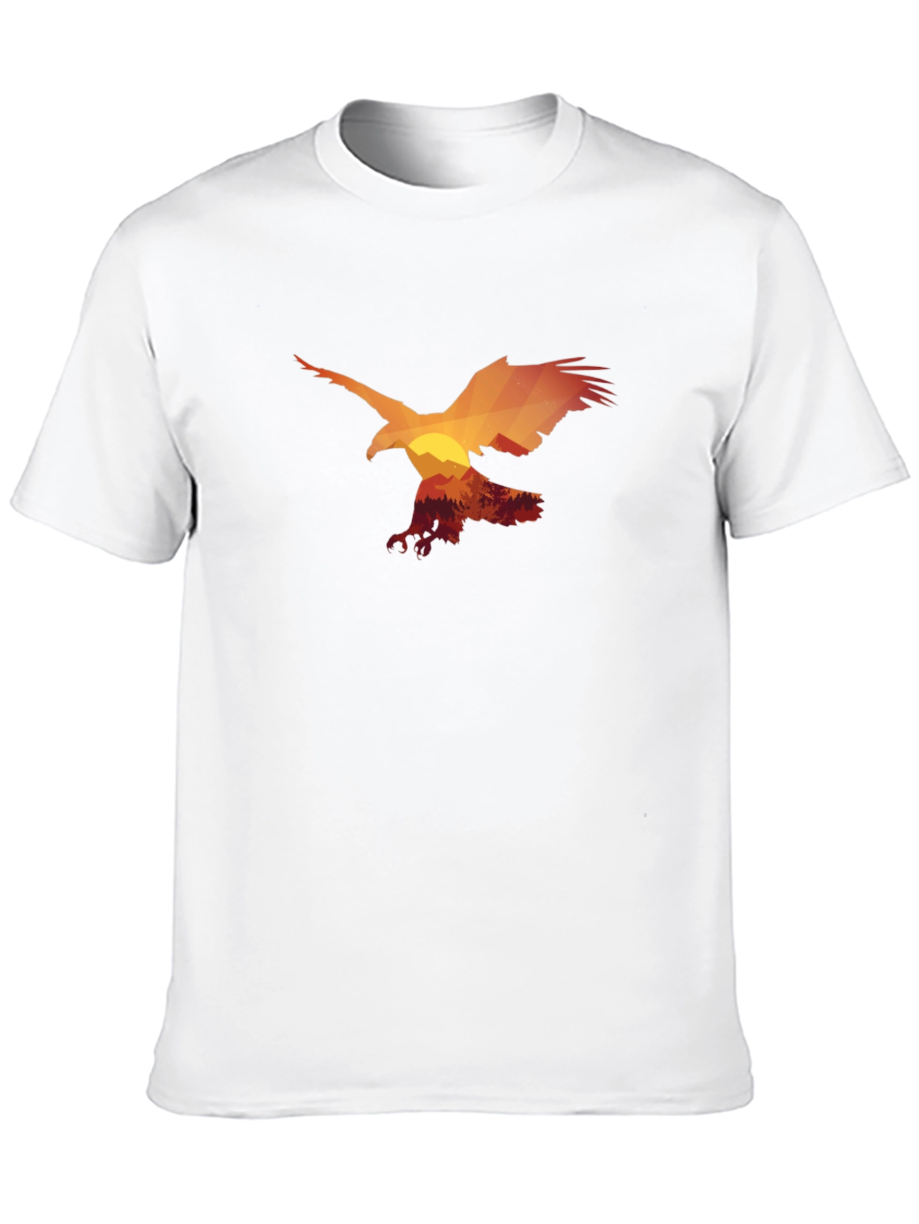 Eagle Silhouette Graphic T-Shirt