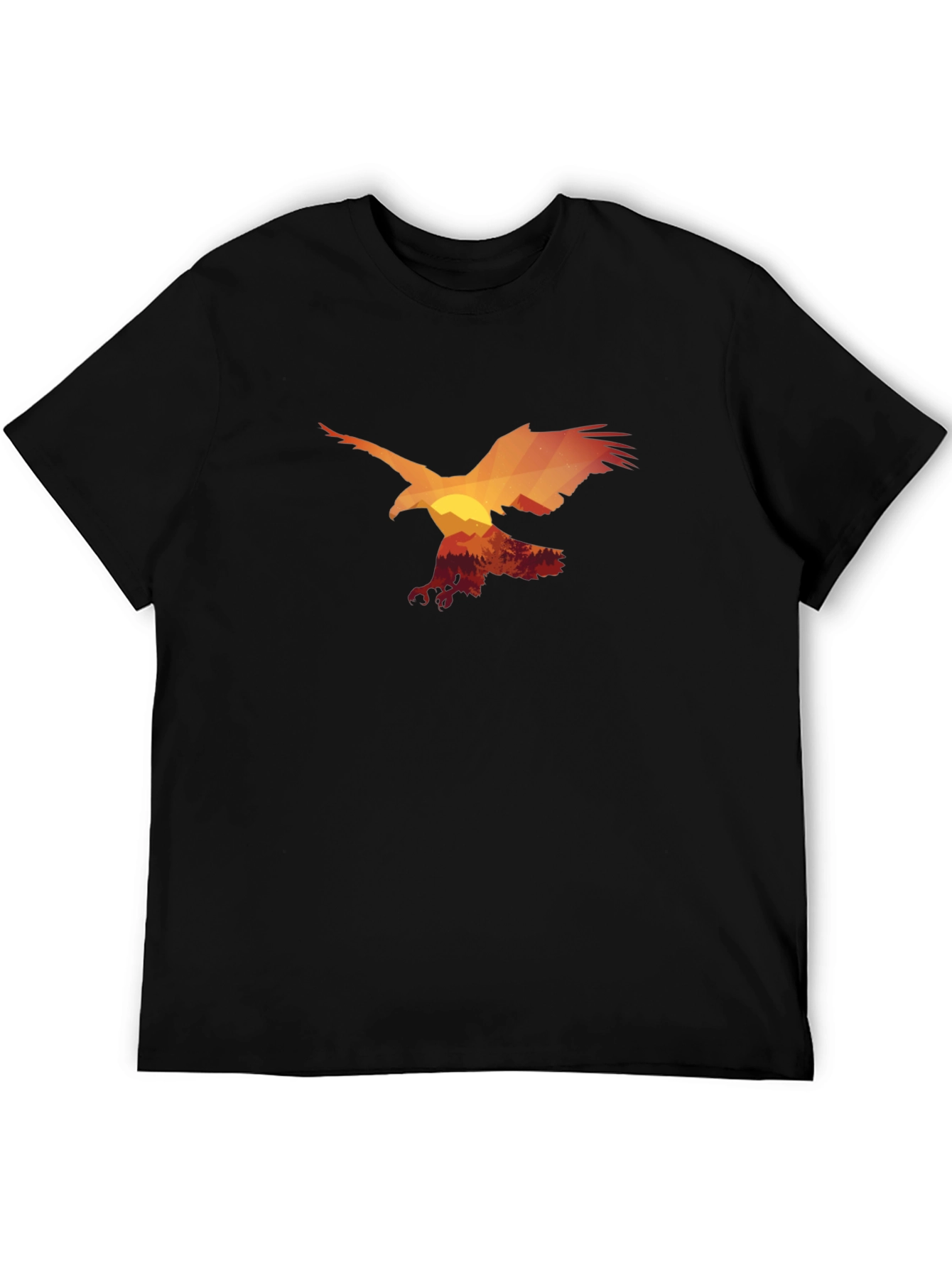 Eagle Silhouette Graphic T-Shirt