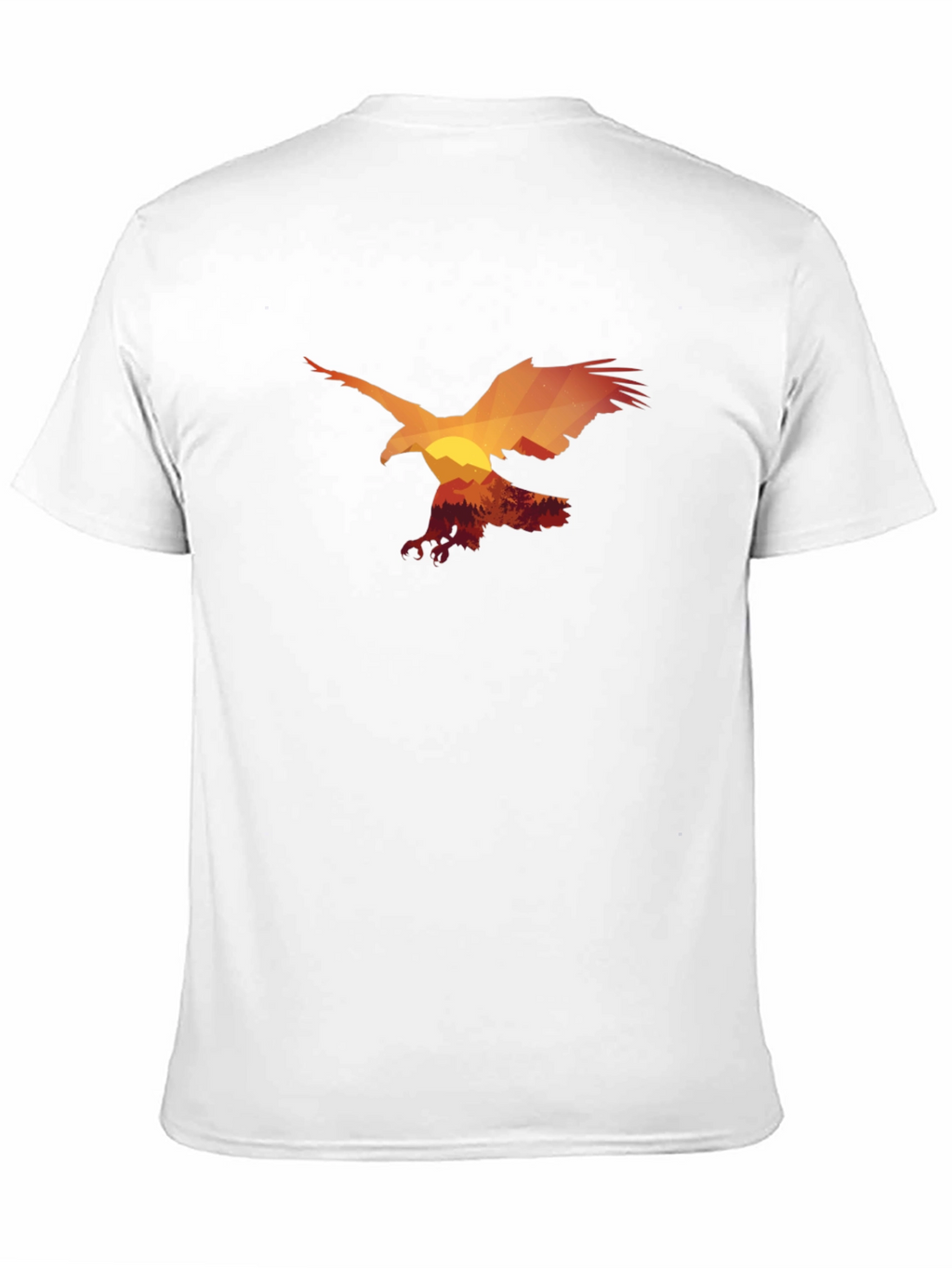 Eagle Silhouette Graphic T-Shirt