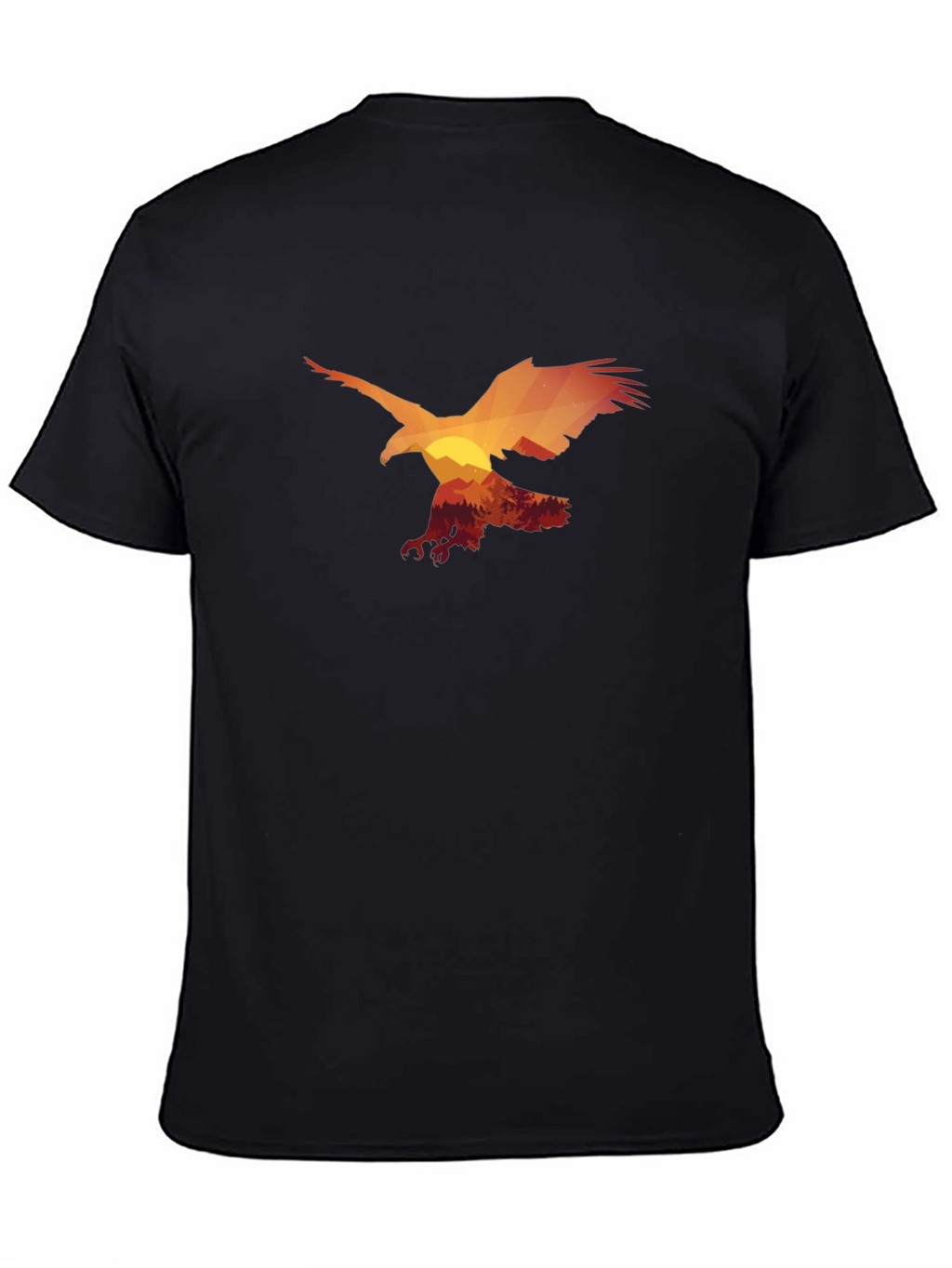 Eagle Silhouette Graphic T-Shirt