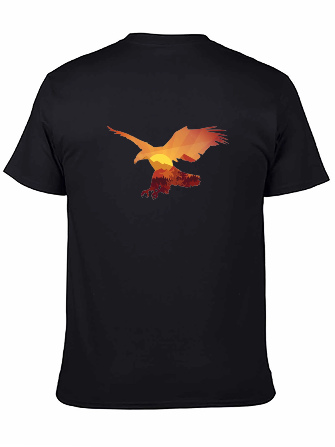 Eagle Silhouette Graphic T-Shirt