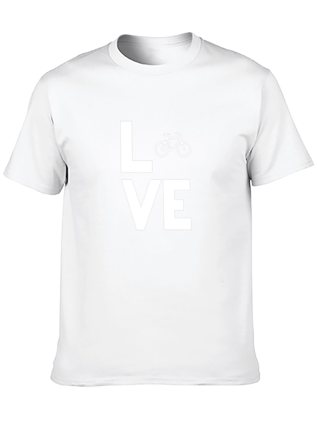 Love Biking Tee - Black Casual T-Shirt