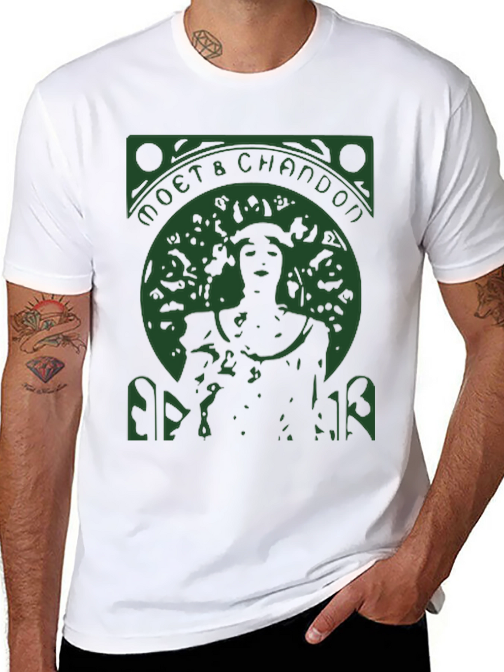 Moët & Chandon Graphic Tee - Stylish & Unique