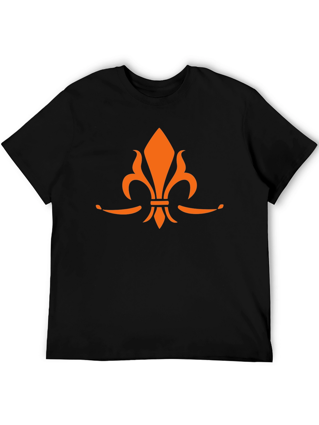 Fleur-de-lis Graphic Black T-Shirt