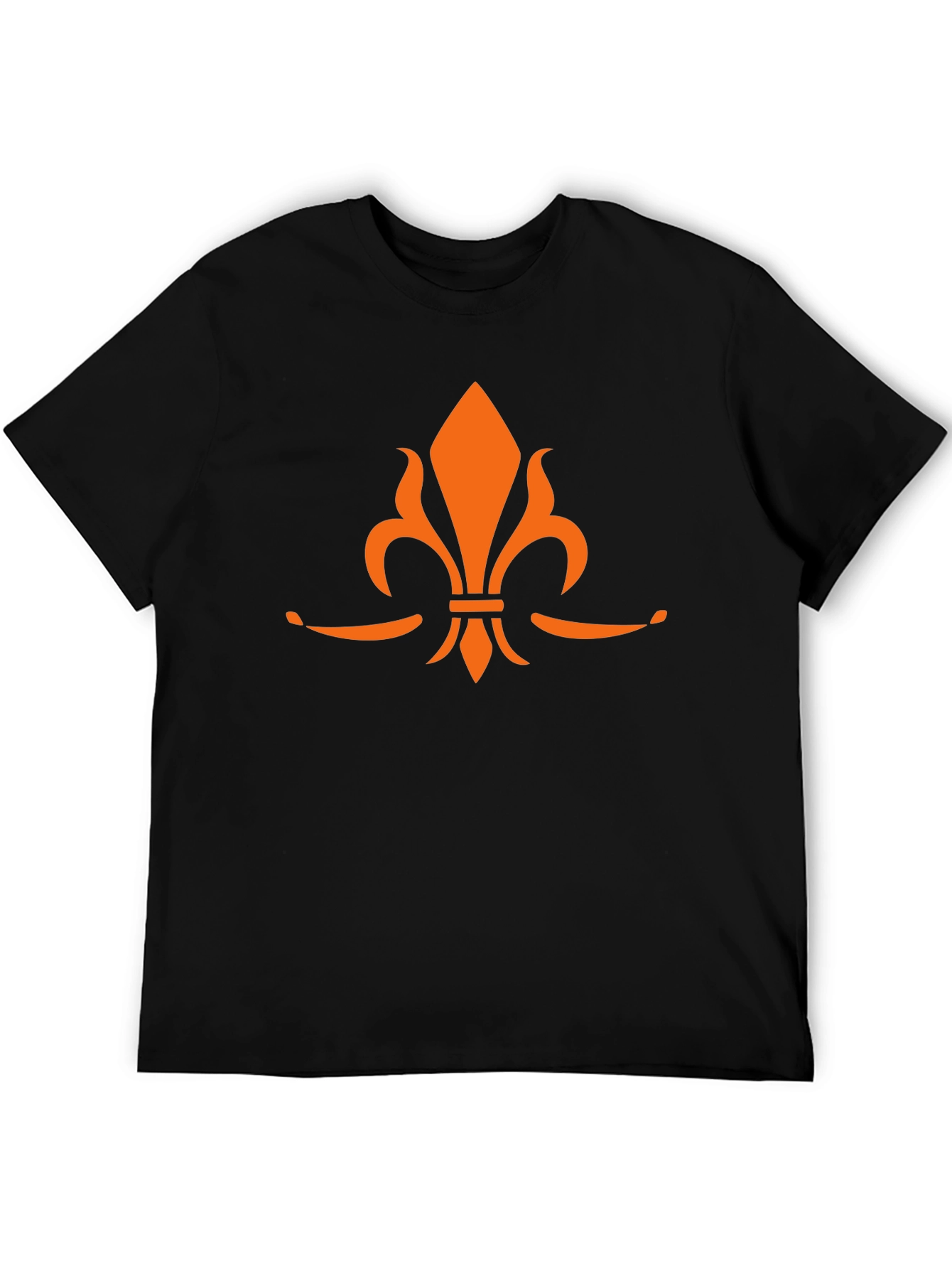 Fleur-de-lis Graphic Black T-Shirt