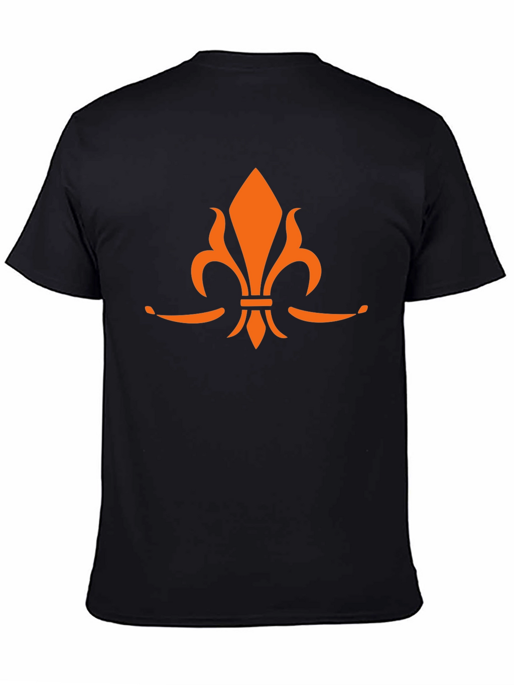 Fleur-de-lis Graphic Black T-Shirt