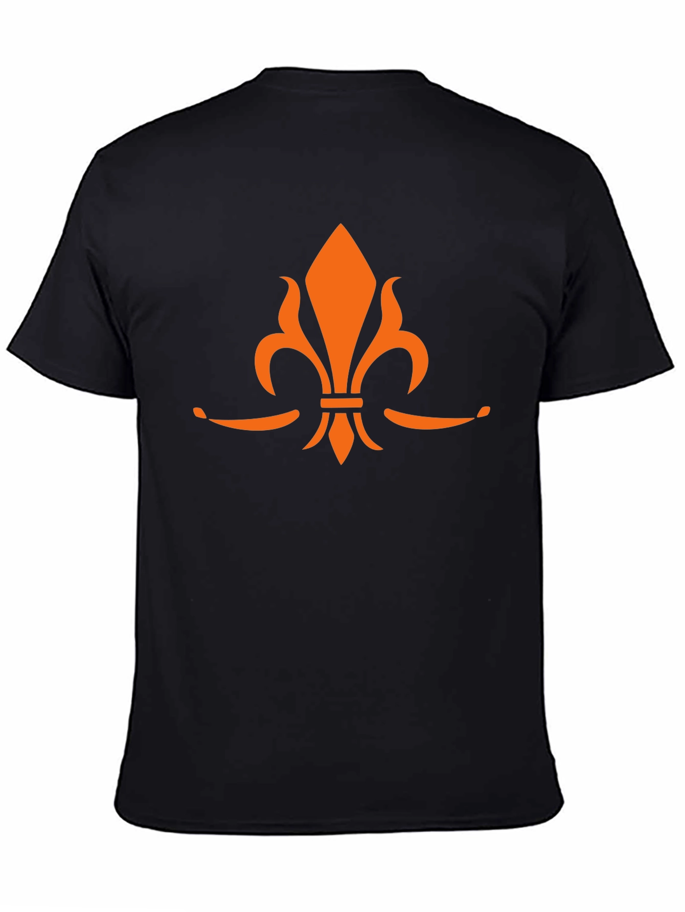 Fleur-de-lis Graphic Black T-Shirt