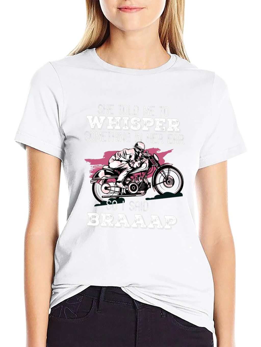 Braaap Motorcycle T-Shirt - Ride On!