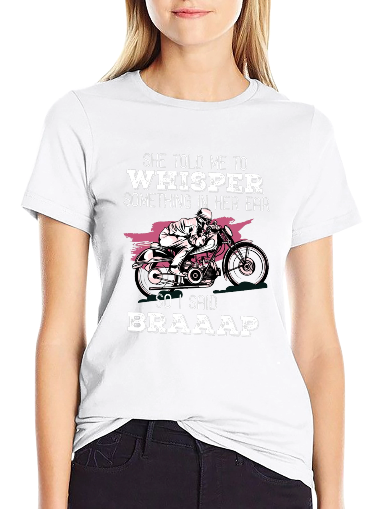 Braaap Motorcycle T-Shirt - Ride On!