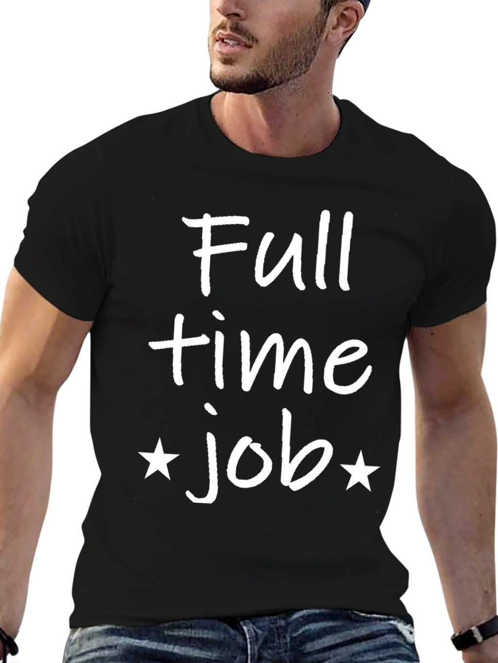Full Time Job Graphic Tee