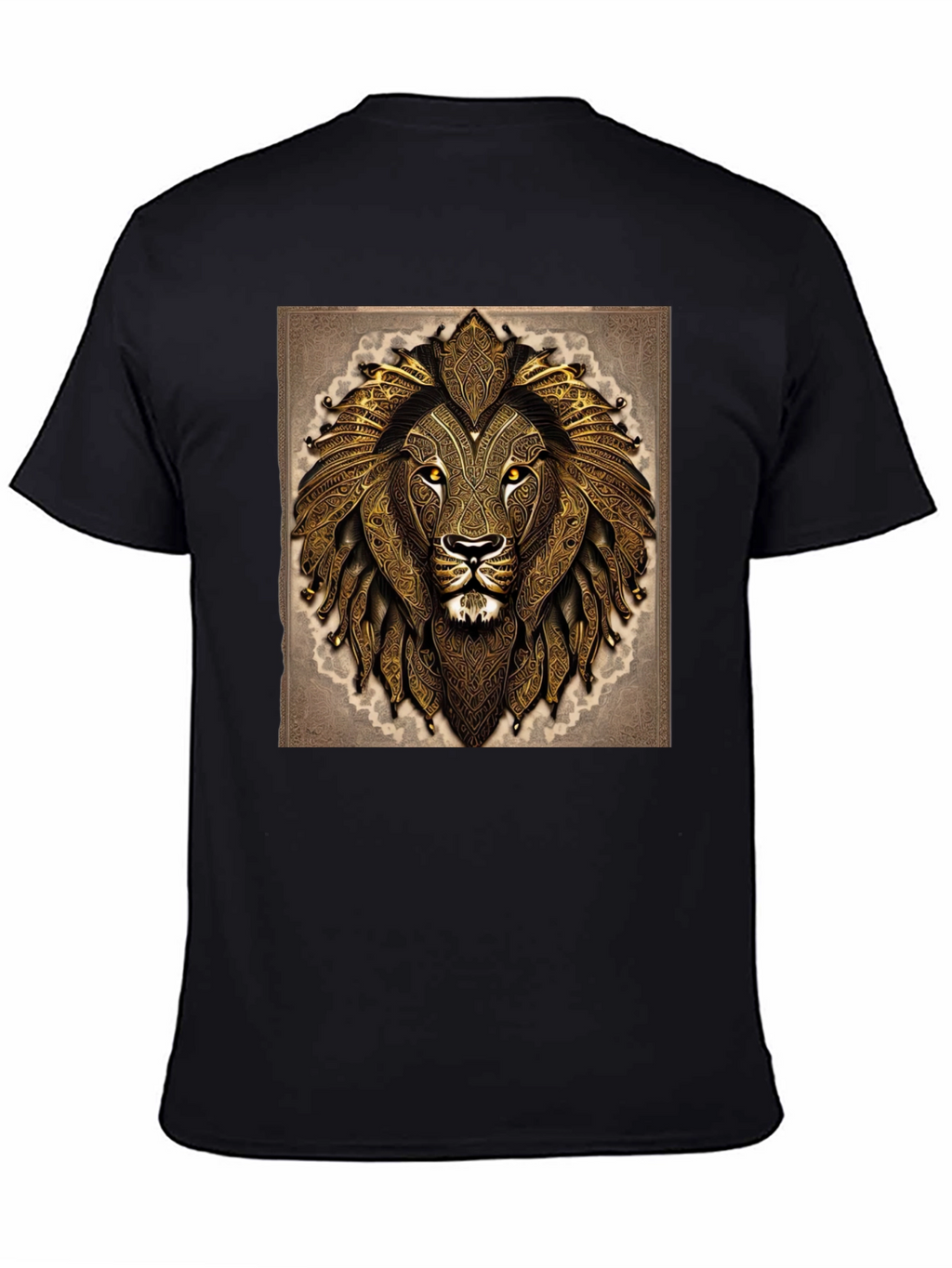 Lion King Graphic T-Shirt - Stylish Black Tee