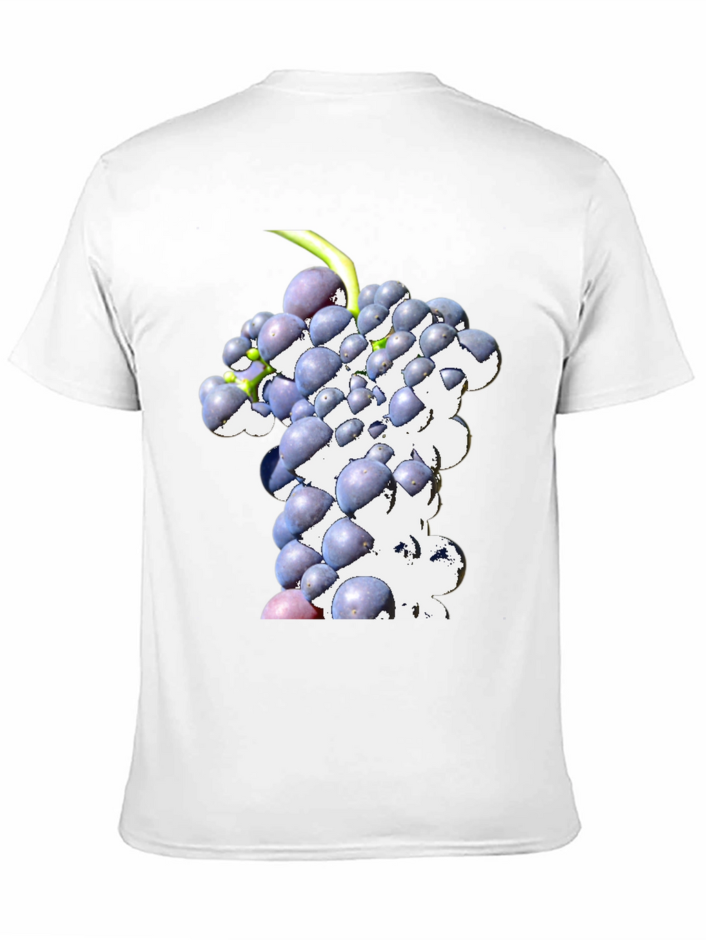 Grapes Graphic Tee - Black Casual Shirt