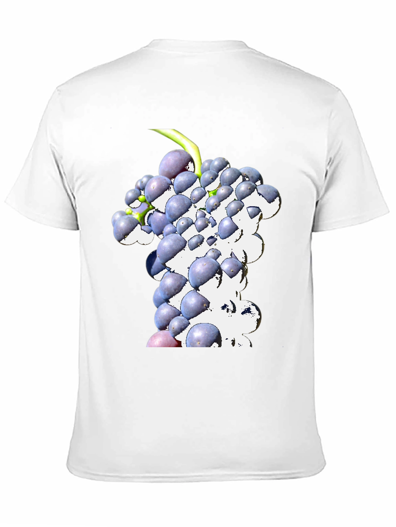 Grapes Graphic Tee - Black Casual Shirt