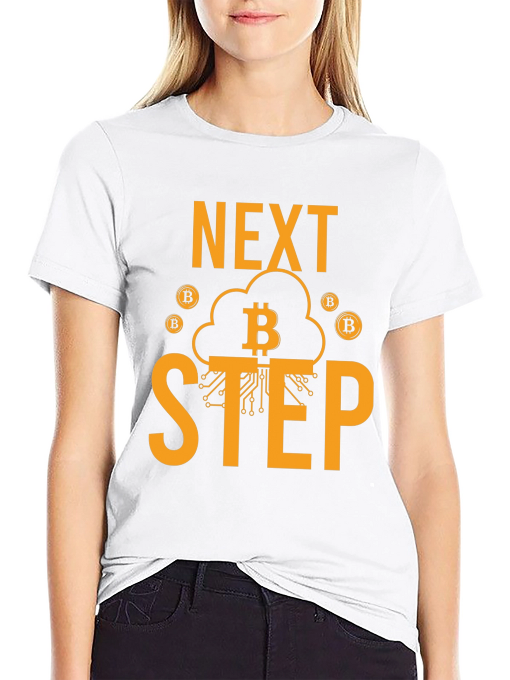 Next Step Bitcoin T-Shirt - Crypto Enthusiast Tee