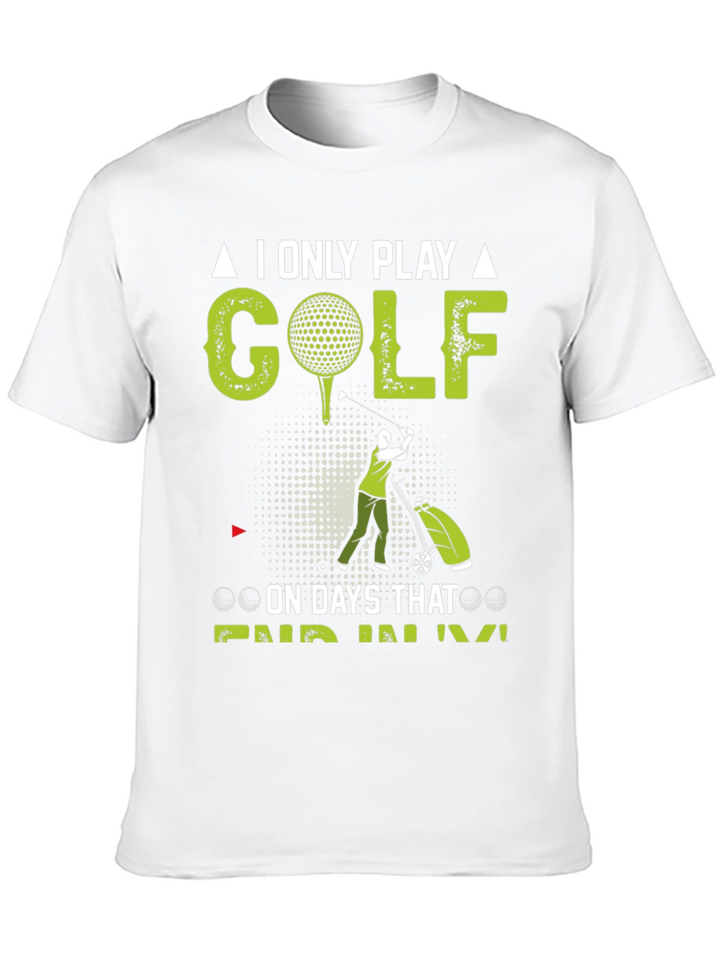 Golf Days T-Shirt - Novelty Golfing Tee