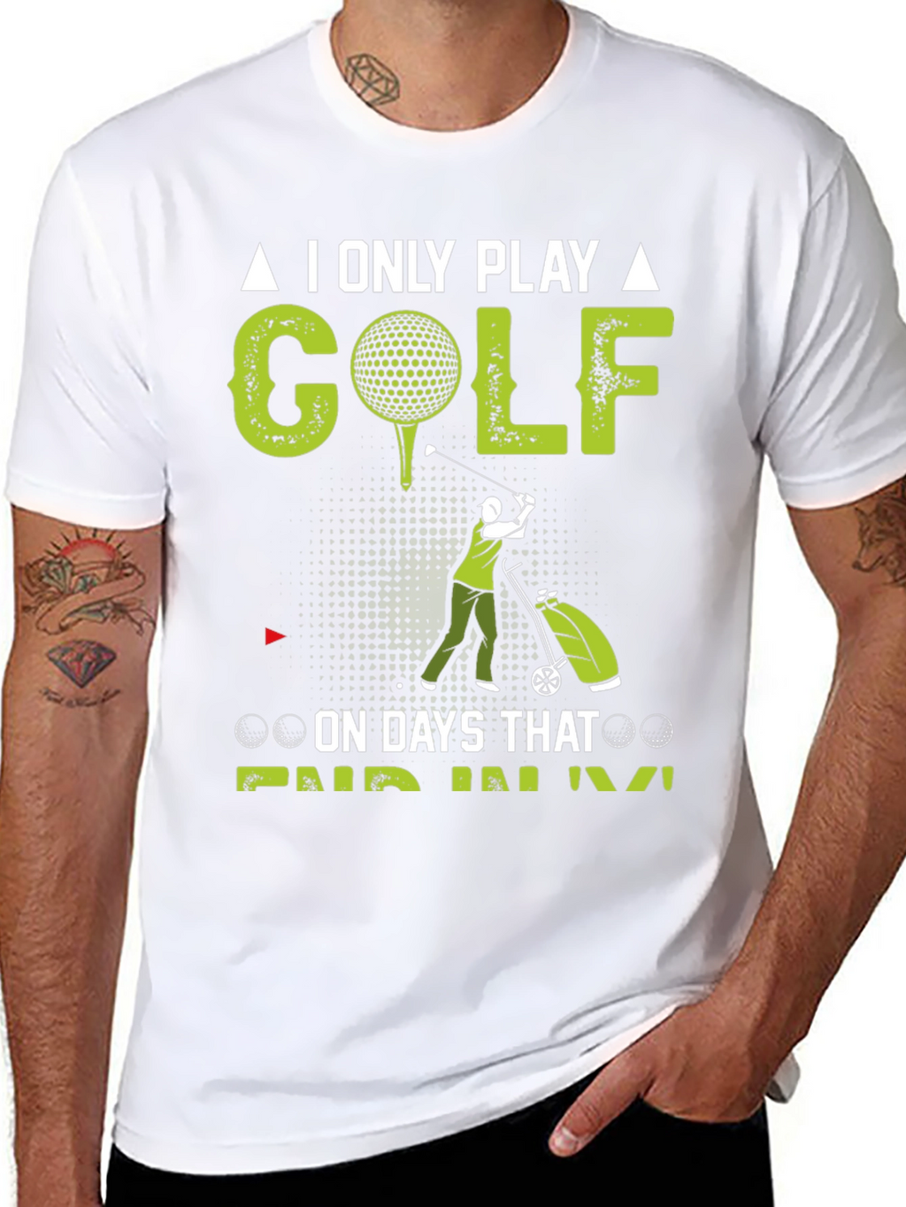 Golf Days T-Shirt - Novelty Golfing Tee