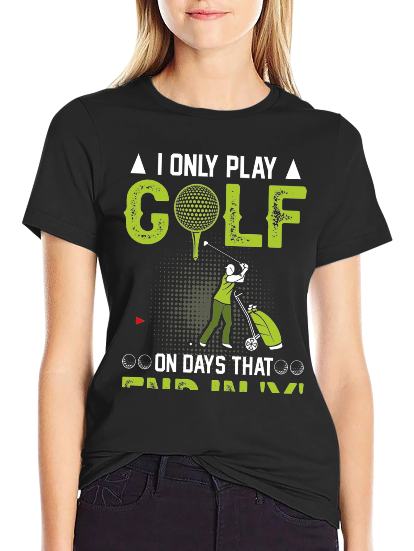 Golf Days T-Shirt - Novelty Golfing Tee