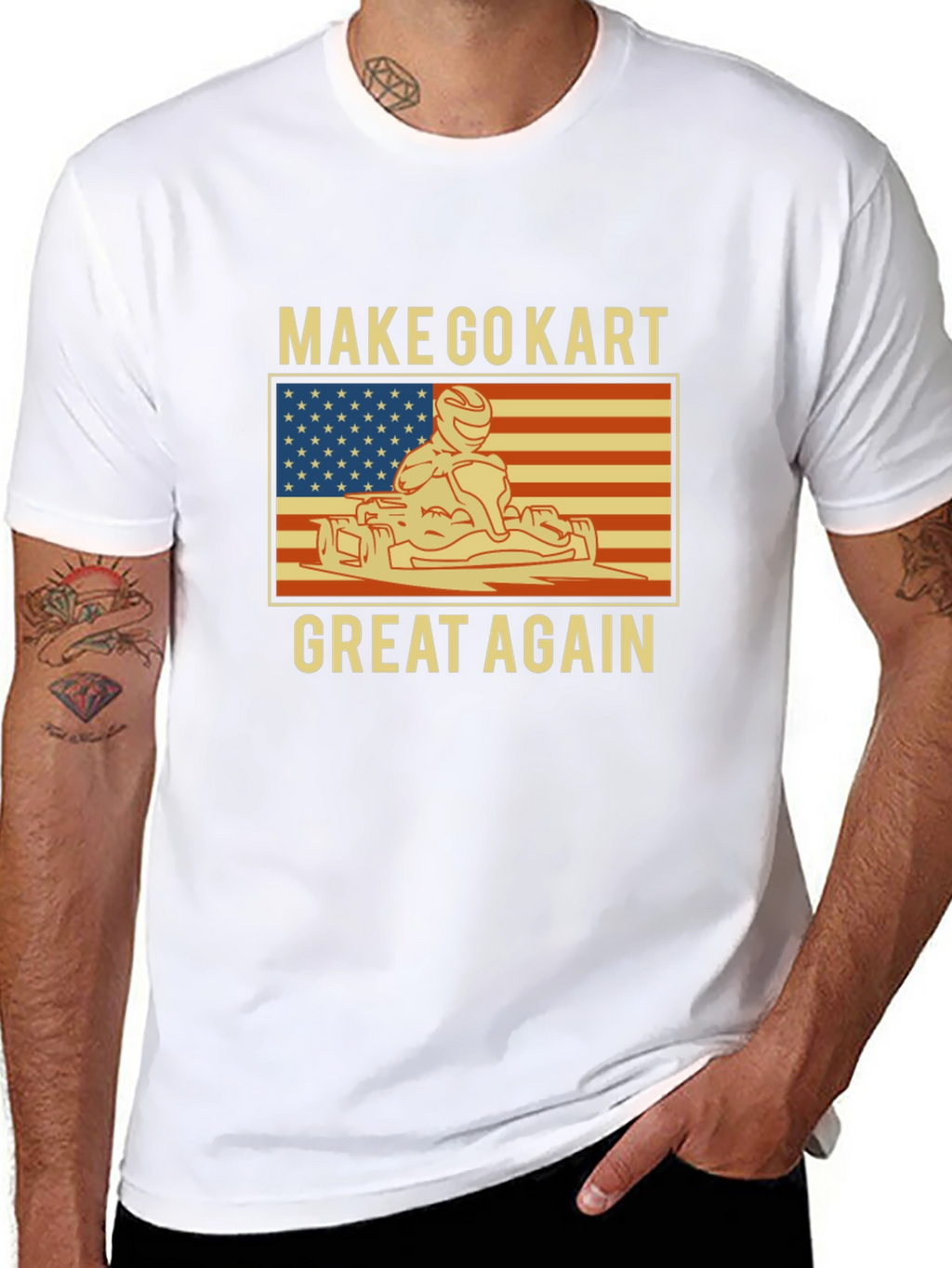 Make Go-Kart Great Again T-Shirt