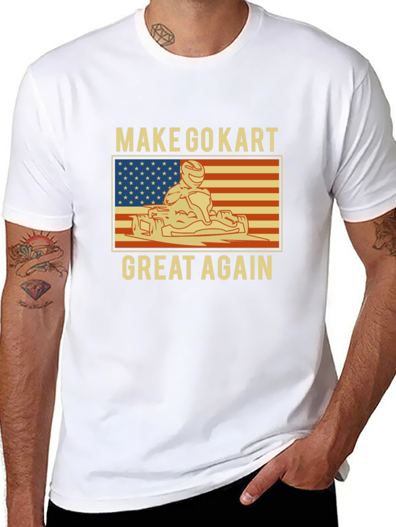 Make Go-Kart Great Again T-Shirt