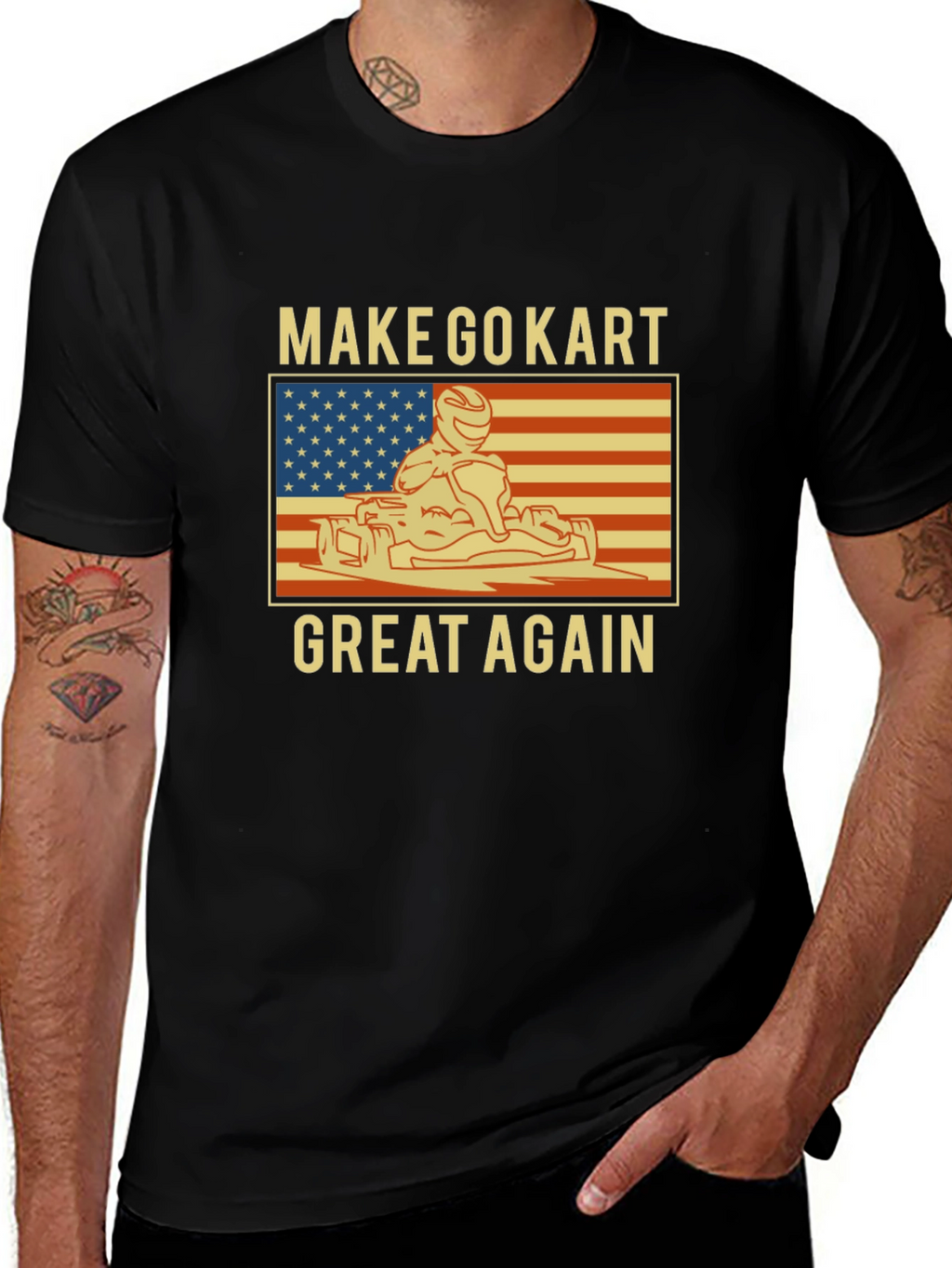 Make Go-Kart Great Again T-Shirt