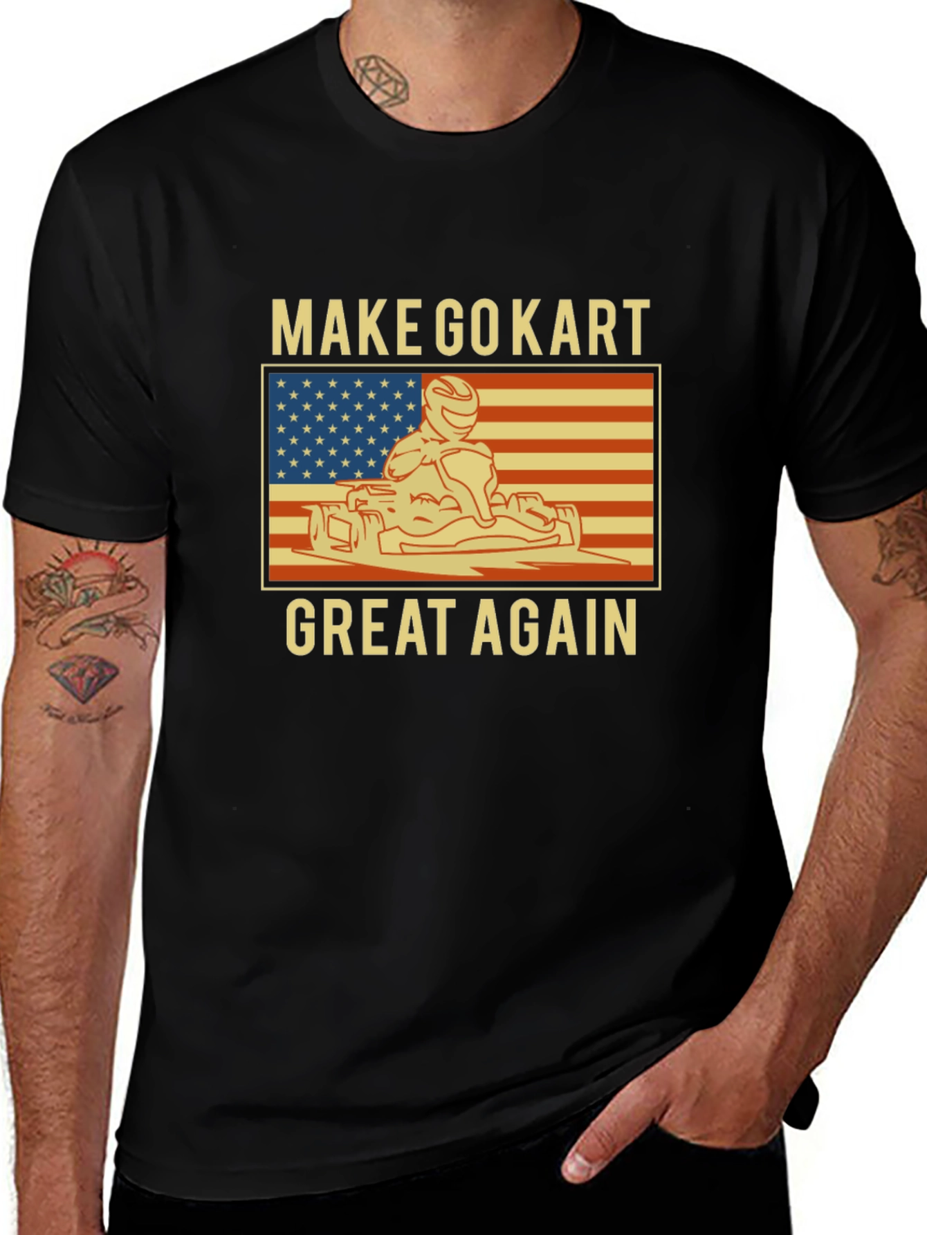 Make Go-Kart Great Again T-Shirt
