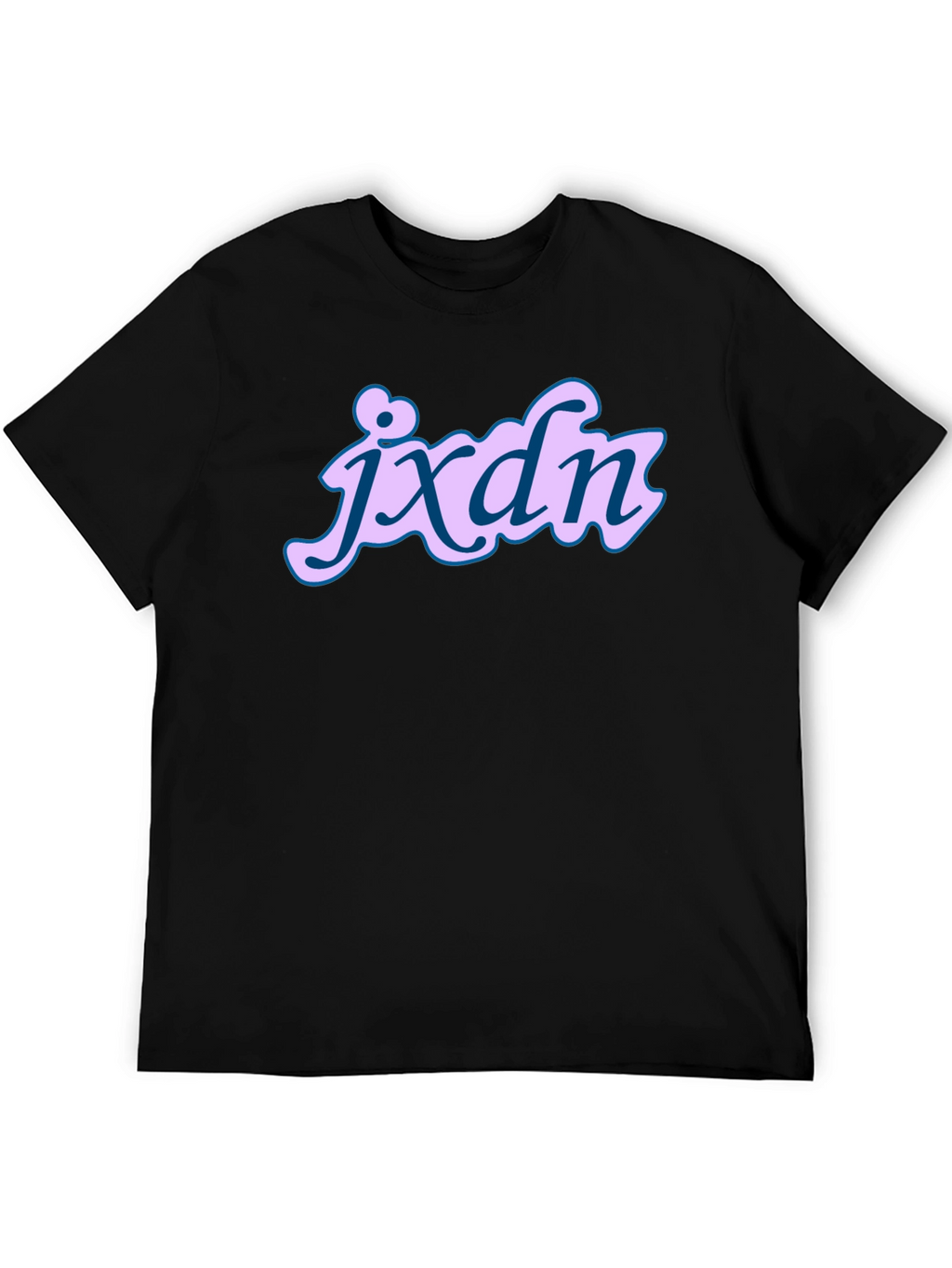 Jxnd Pink Text Graphic Tee