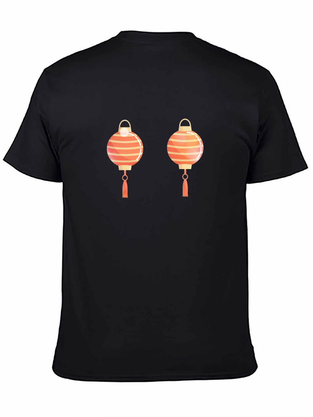 Lanterns Graphic Tee - Black