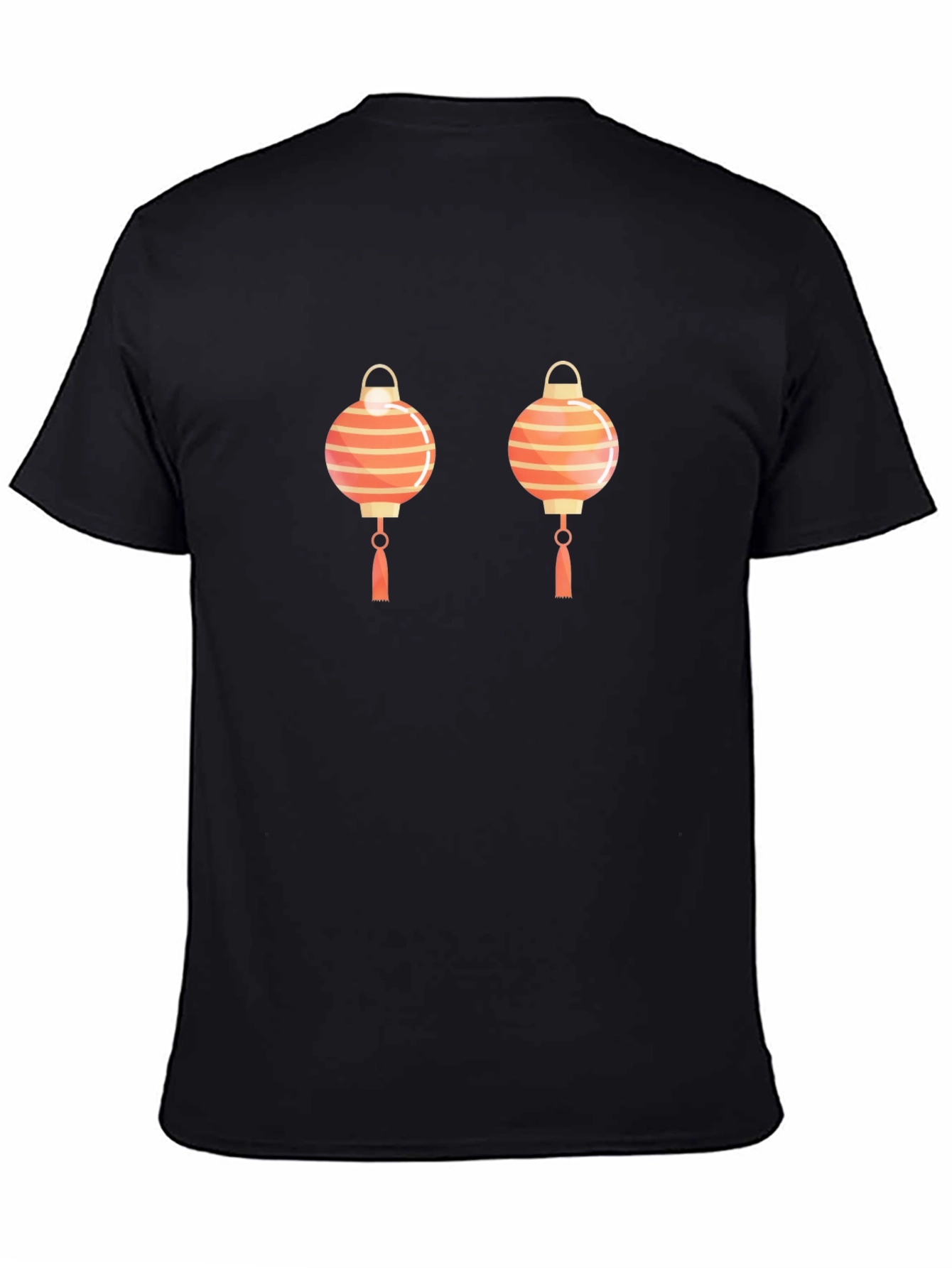 Lanterns Graphic Tee - Black