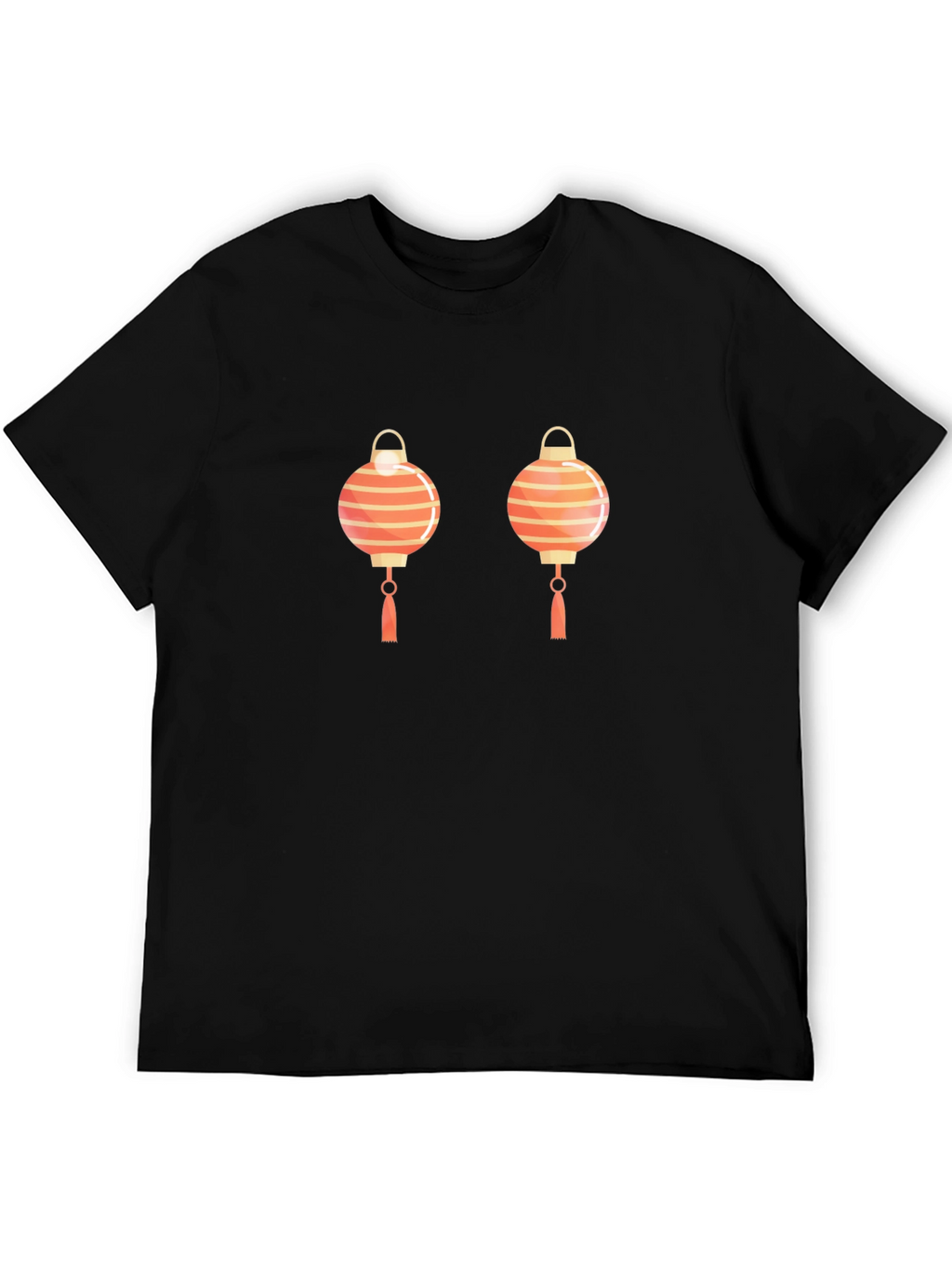 Lanterns Graphic Tee - Black