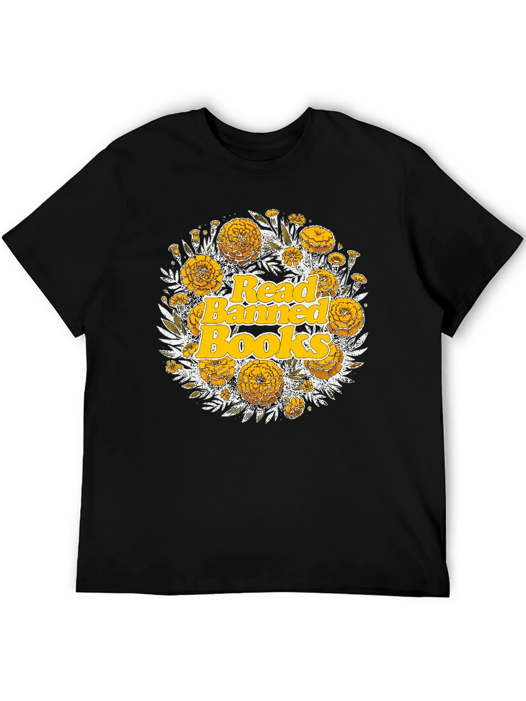 Read Banned Books Floral Tee