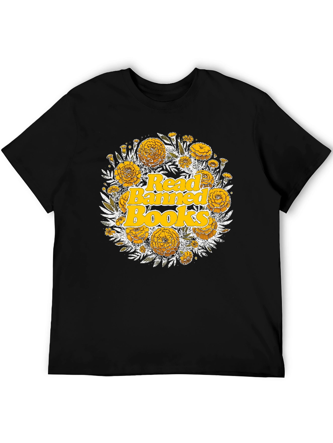 Read Banned Books Floral Tee