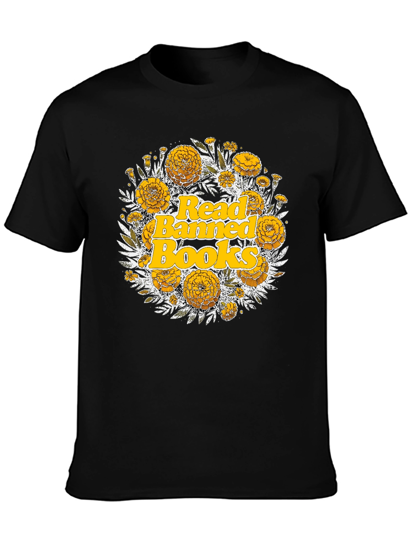 Read Banned Books Floral Tee