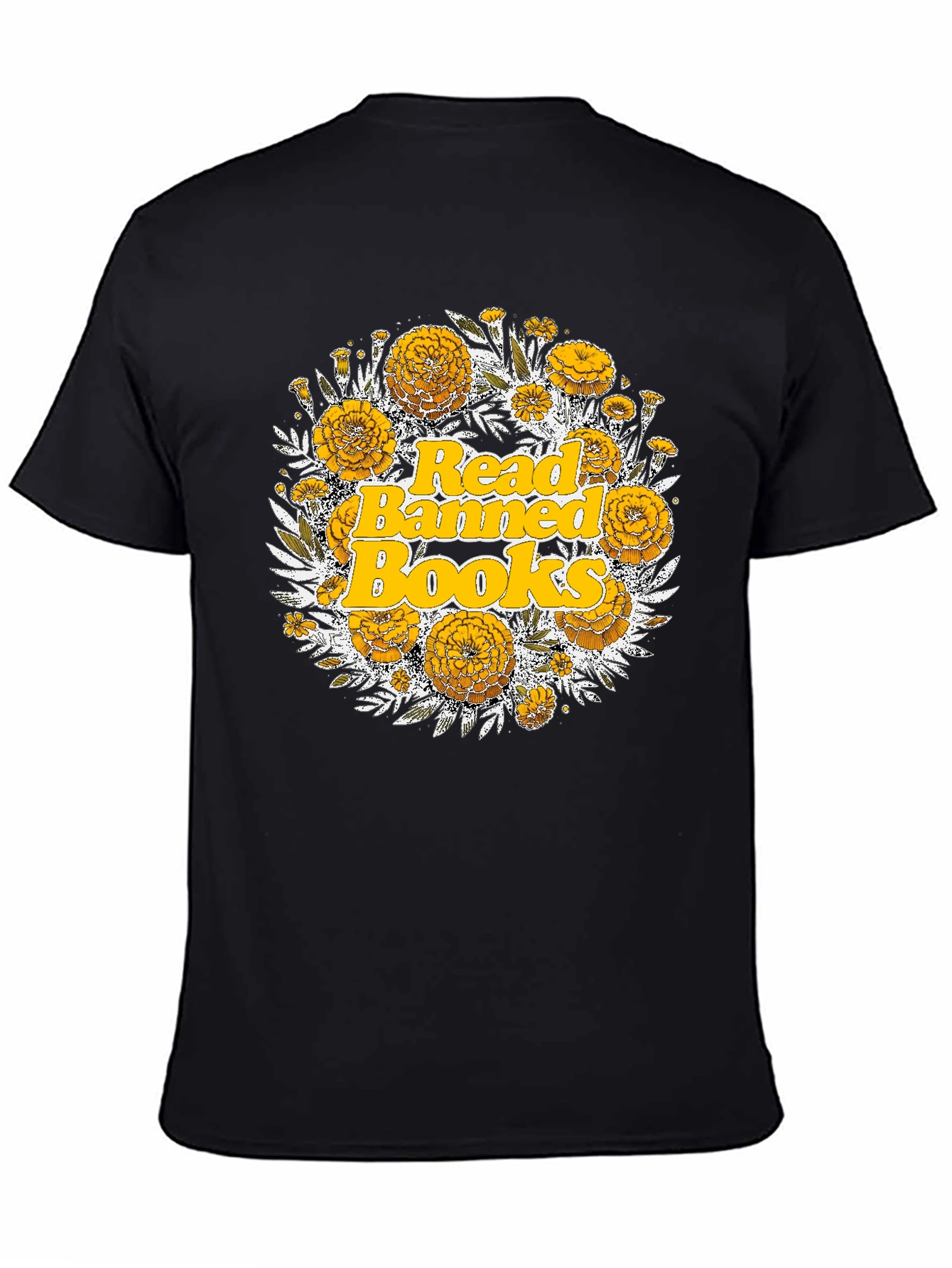Read Banned Books Floral Tee